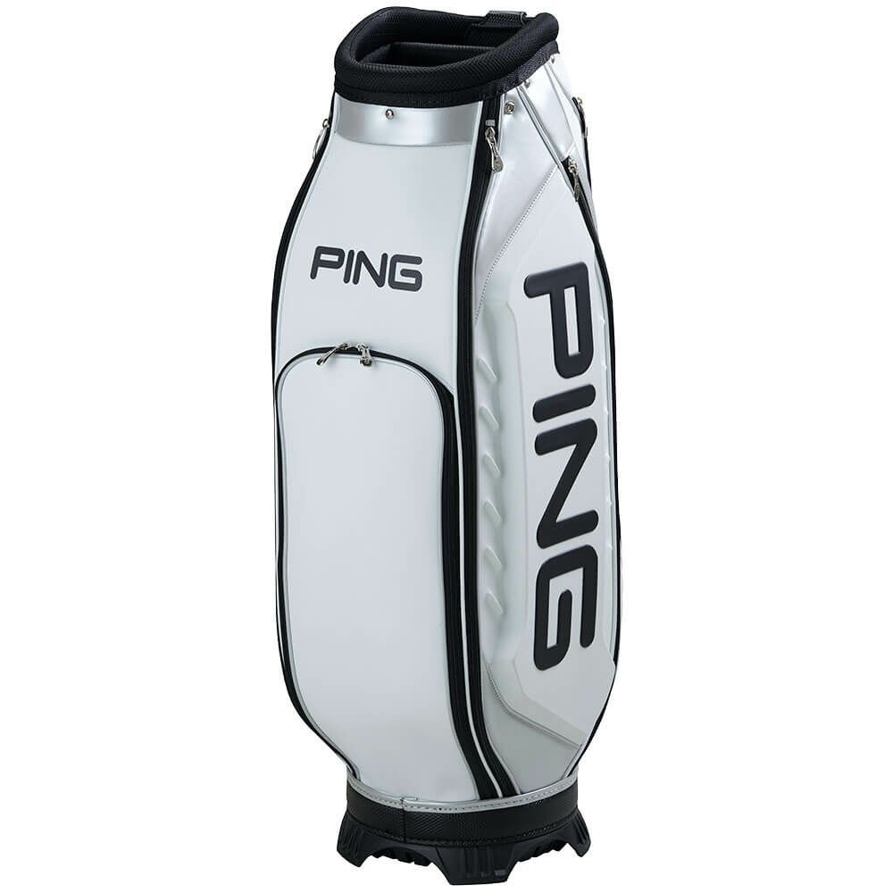 ピン PING　オーセンティックカート キャディバッグ CB-U2504 01 ホワイト　2025年モデル 詳細1