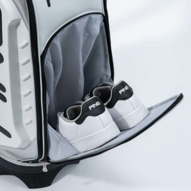 ピン PING　オーセンティックカート キャディバッグ CB-U2504 01 ホワイト　2025年モデル 詳細7