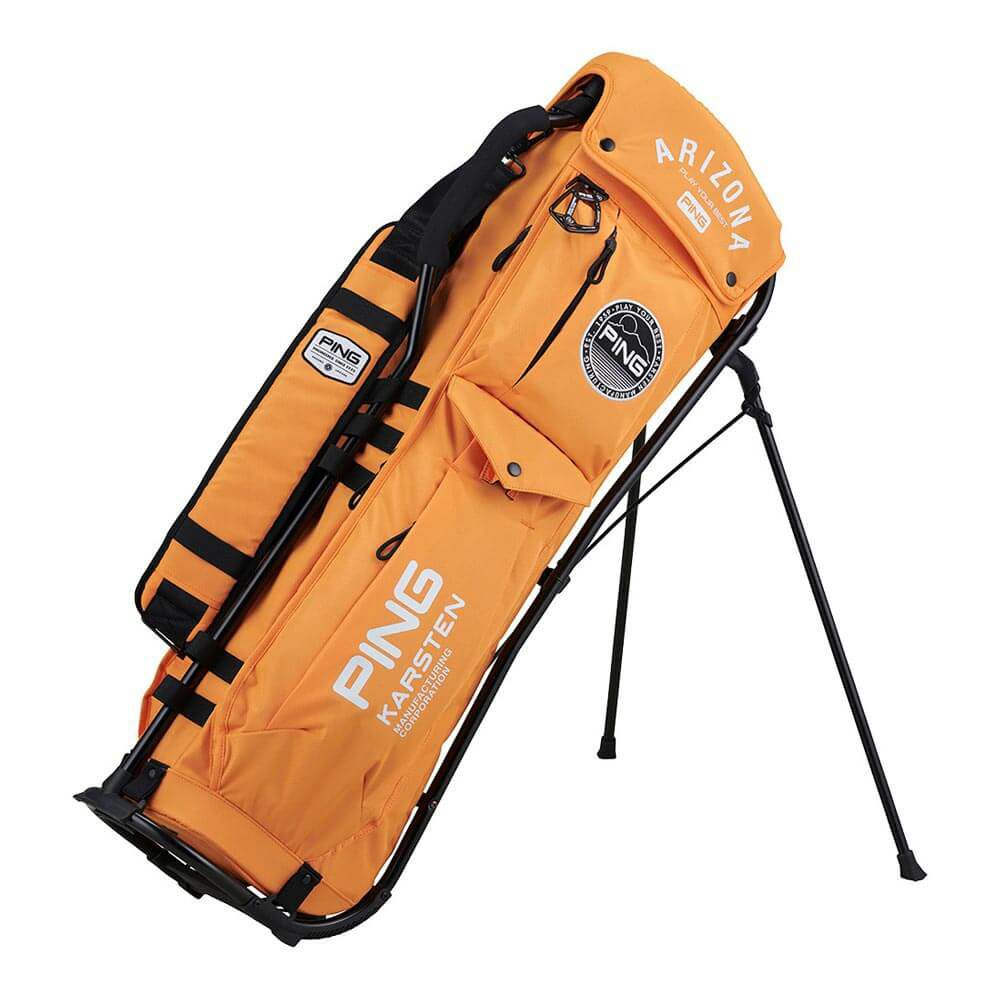 ピン PING　パイプフレーム スタンド キャディバッグ CB-N2503 06 オレンジ　2025年モデル オレンジ