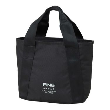 ピン PING　パフォーマンス ライン ラウンドトートバッグ GB-F2510 02 ブラック　2025年モデル ブラック