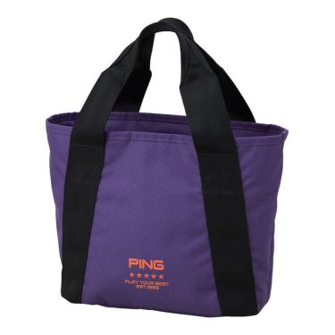 ピン PING　パフォーマンス ライン ラウンドトートバッグ GB-F2510 01 パープル　2025年モデル パープル