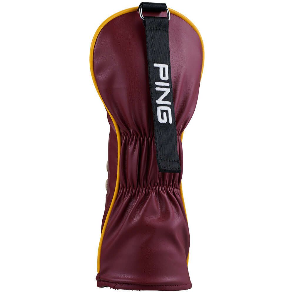 ピン PING　カラーコード フェアウェイウッド用 ヘッドカバー HC-U2507 01 マルーン　2025年モデル 詳細1