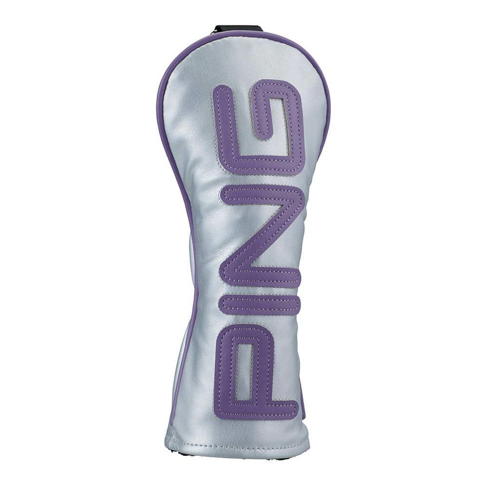 ピン PING　カラーコード ハイブリッド用 ヘッドカバー HC-U2508 02 シルバー　2025年モデル シルバー