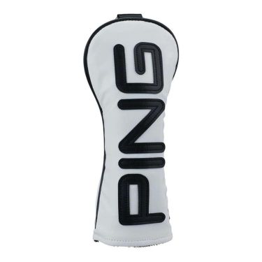 ピン PING　カラーコード ハイブリッド用 ヘッドカバー HC-U2508 03 ホワイト　2025年モデル ホワイト