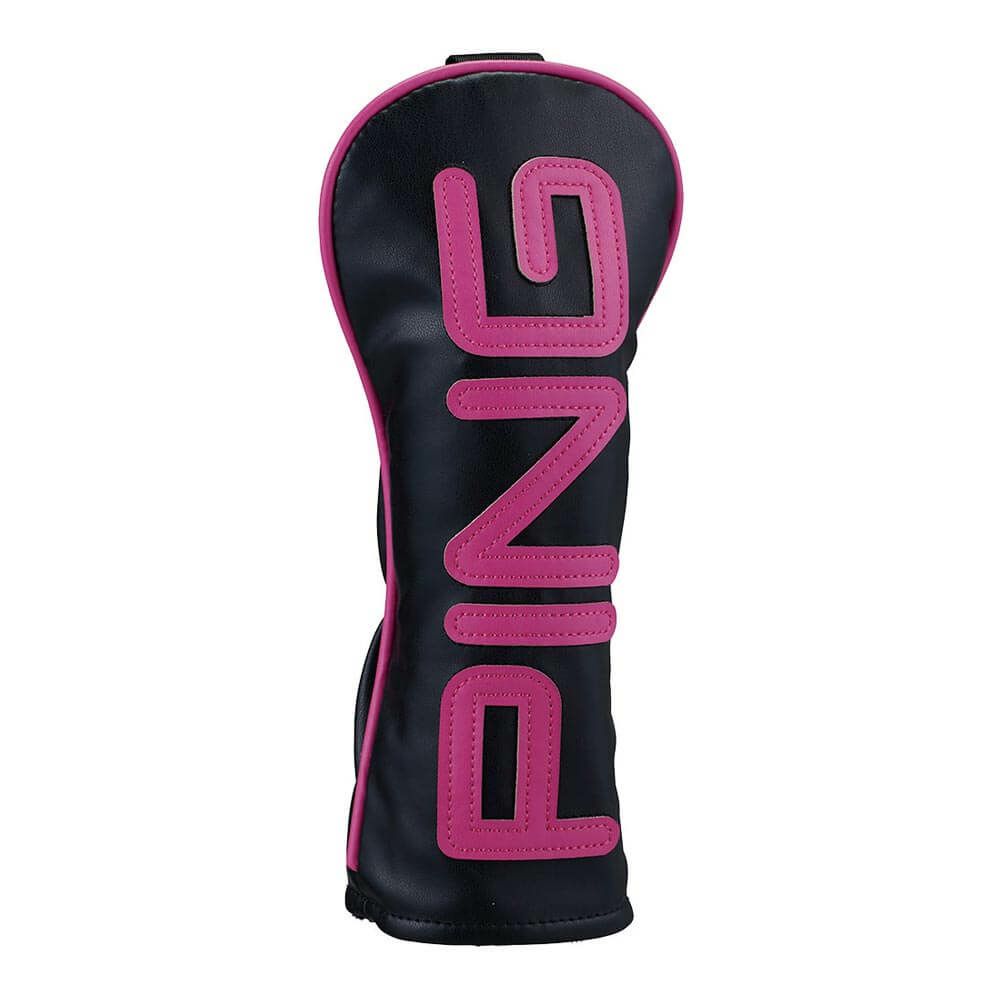 ピン PING　カラーコード ハイブリッド用 ヘッドカバー HC-U2508 06 ブラック　2025年モデル ブラック