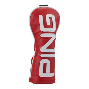 ピン PING　カラーコード ハイブリッド用 ヘッドカバー HC-U2508 07 レッド　2025年モデル レッド