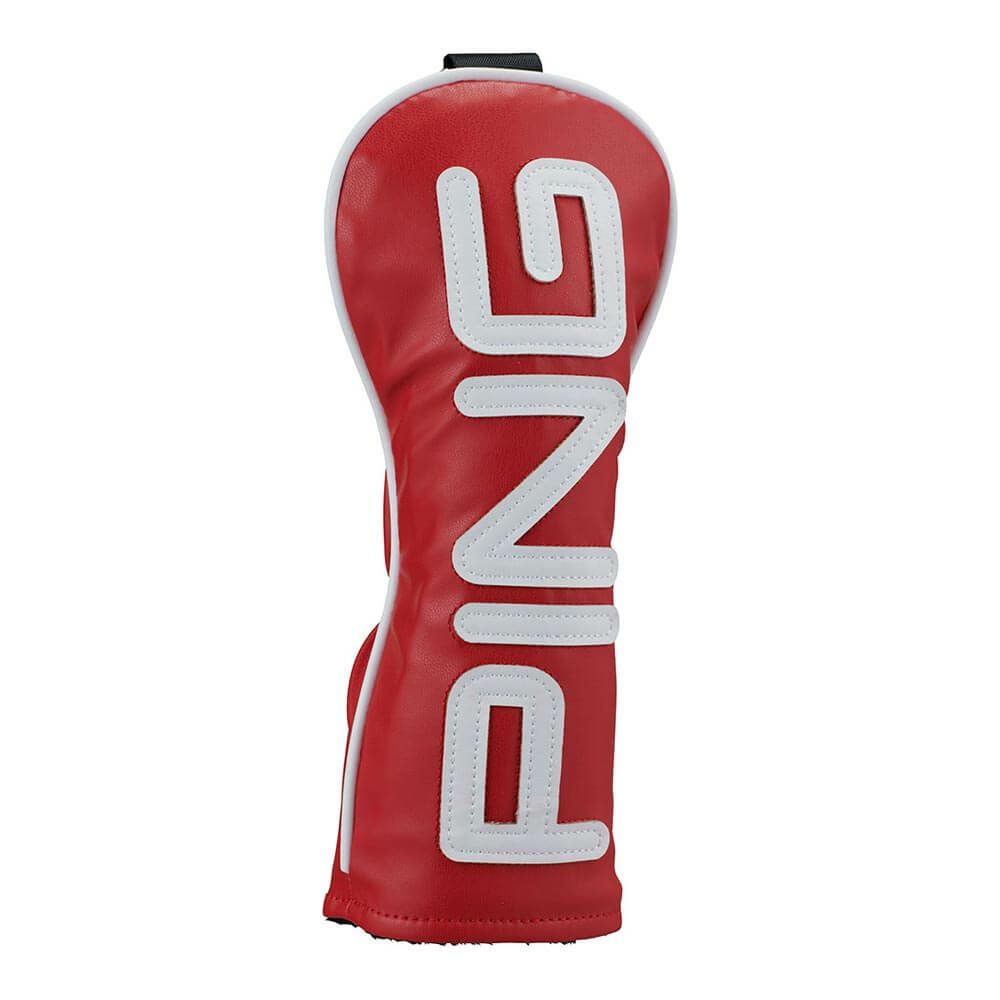 ピン PING　カラーコード ハイブリッド用 ヘッドカバー HC-U2508 07 レッド　2025年モデル レッド