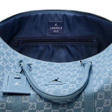 JORDAN ジョーダン MONOGRAM DUFFLE BAG モノグラム ダッフルバッグ MM9060 571 DENIM 詳細2
