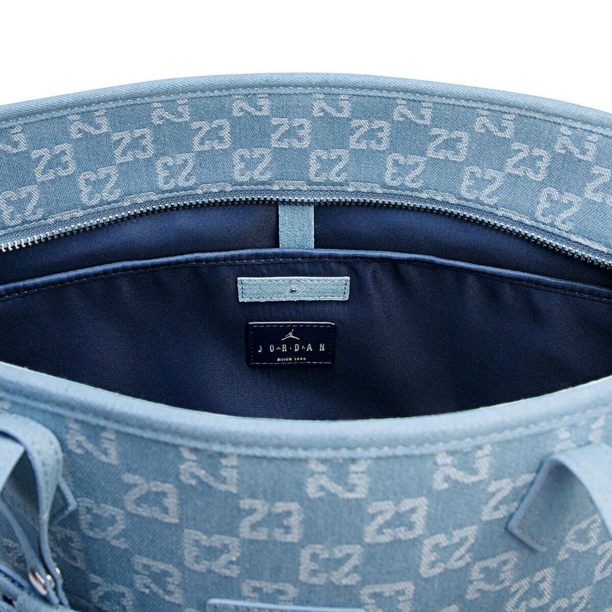 JORDAN ジョーダン MONOGRAM TOTE モノグラム トートバッグ LM9063 571 DENIM 詳細2