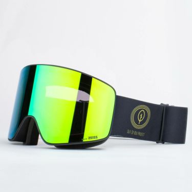 アウトオブ OUT OF　Bio Project バイオプロジェクト Black/Green mci　スキー スノーボードゴーグル 2025-2026 Black/Green mci