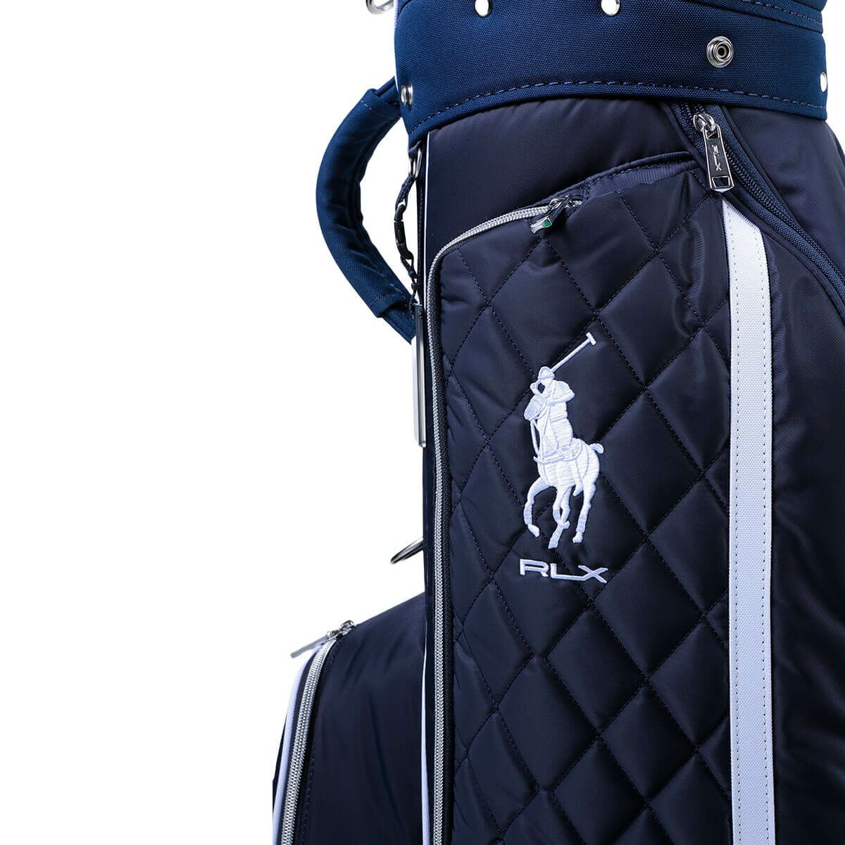 POLO GOLF RLX キルティングシリーズ レディース キャディバッグ RLC110 NV ネイビー 詳細2