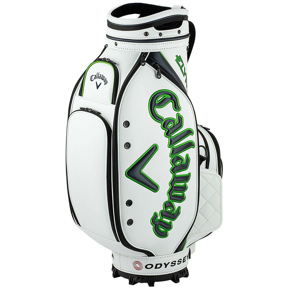 キャロウェイ　TOUR ツアー メンズ キャディバッグ 25 JM 5125133 ホワイト/グリーン　2025年モデル 詳細1