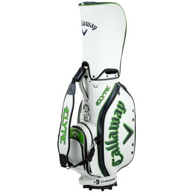 キャロウェイ　TOUR ツアー メンズ キャディバッグ 25 JM 5125133 ホワイト/グリーン　2025年モデル 詳細2