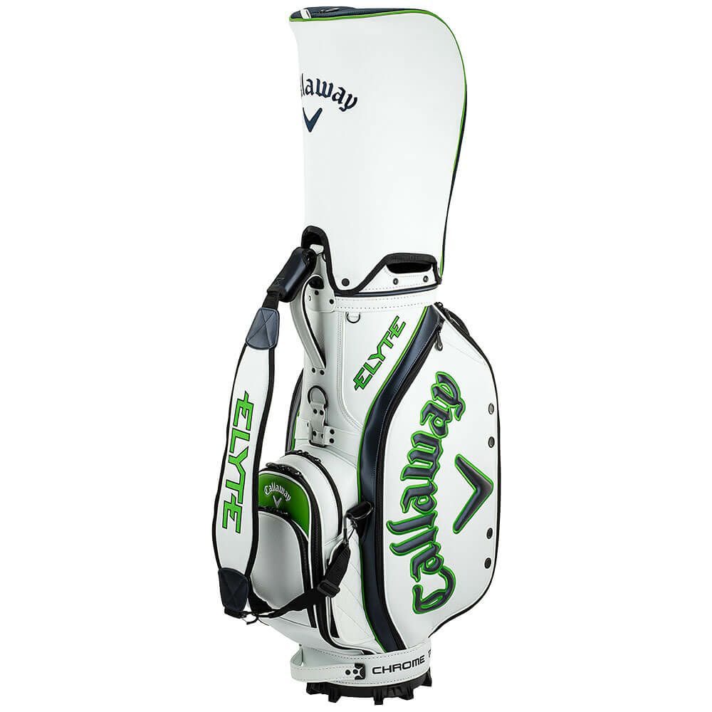 キャロウェイ　TOUR ツアー メンズ キャディバッグ 25 JM 5125133 ホワイト/グリーン　2025年モデル 詳細2