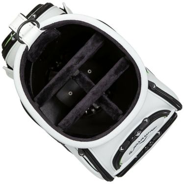 キャロウェイ　TOUR ツアー メンズ キャディバッグ 25 JM 5125133 ホワイト/グリーン　2025年モデル 詳細5