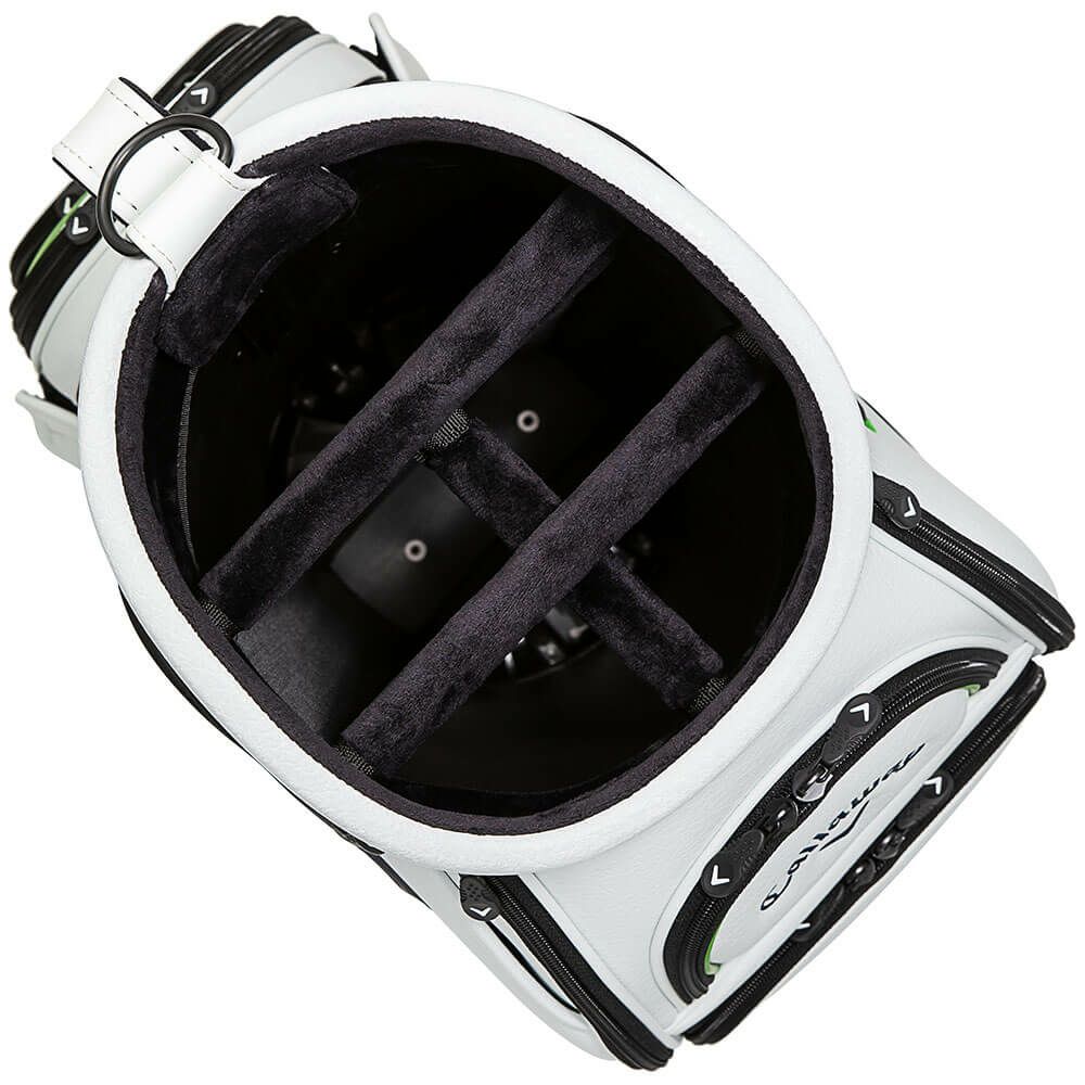 キャロウェイ　TOUR ツアー メンズ キャディバッグ 25 JM 5125133 ホワイト/グリーン　2025年モデル 詳細5