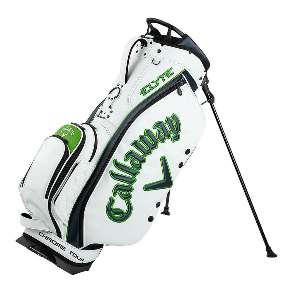 キャロウェイ　TOUR ツアー メンズ スタンド キャディバッグ 25 JM 5125134 ホワイト/グリーン　2025年モデル ホワイト/グリーン