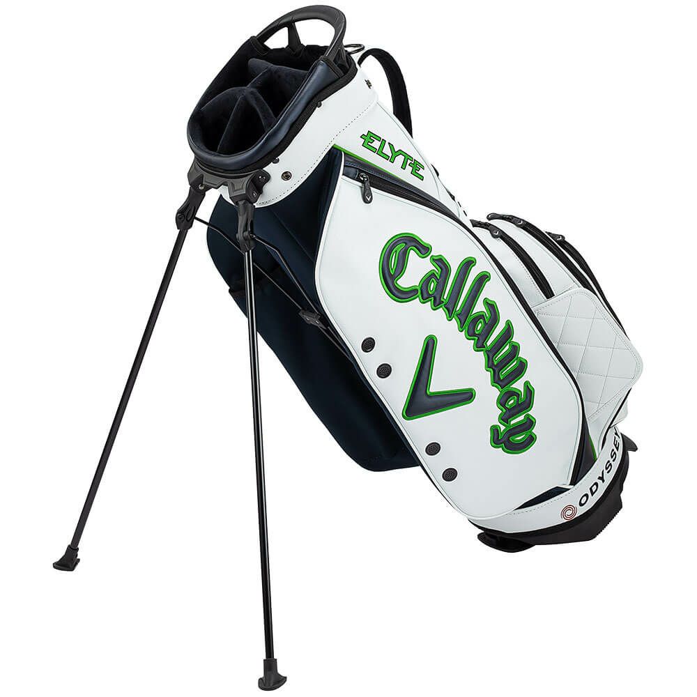 キャロウェイ　TOUR ツアー メンズ スタンド キャディバッグ 25 JM 5125134 ホワイト/グリーン　2025年モデル 詳細1