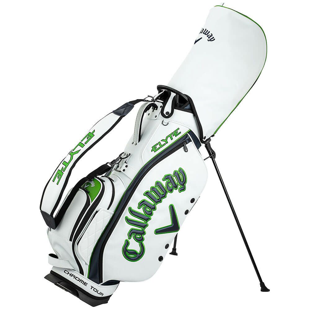キャロウェイ　TOUR ツアー メンズ スタンド キャディバッグ 25 JM 5125134 ホワイト/グリーン　2025年モデル 詳細2