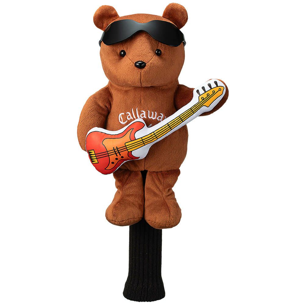 キャロウェイ　BEAR DR ベア ドライバー用 ヘッドカバー FW 25 JM 5525080 ブラウン　2025年モデル 詳細2