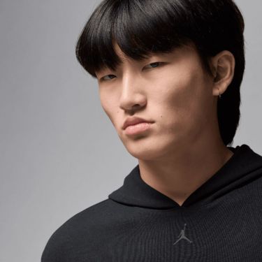 JORDAN ジョーダン　メンズ フリース プルオーバー 長袖 パーカー HQ8494 010 ブラック　2025年モデル 詳細3