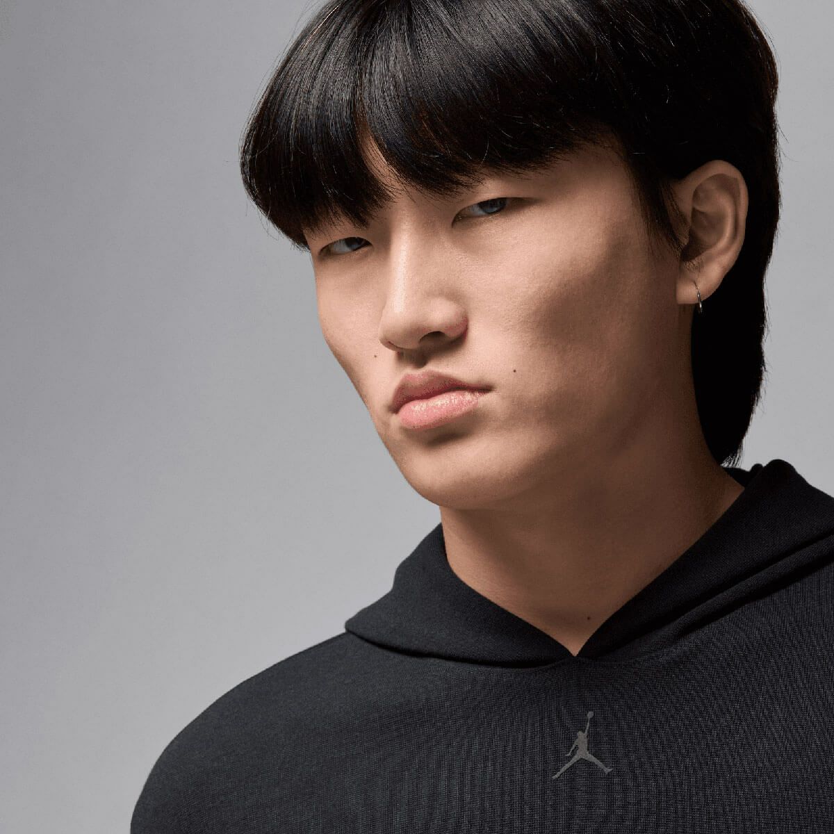 JORDAN ジョーダン　メンズ フリース プルオーバー 長袖 パーカー HQ8494 010 ブラック　2025年モデル 詳細3