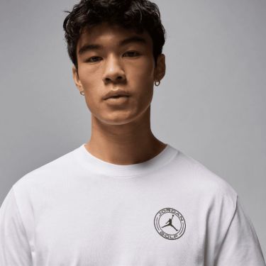 JORDAN ジョーダン　メンズ ゴルフ 半袖 クルー Tシャツ IH2129 100 ホワイト　2025年モデル ホワイト