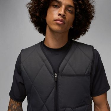 JORDAN ジョーダン　メンズ Therma-FIT ゴルフ ベスト HQ8679 010 ブラック/ダークシャドウ　2025年モデル 詳細1