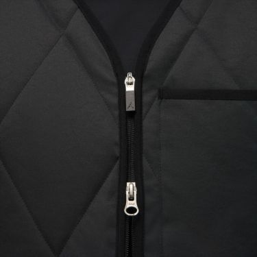JORDAN ジョーダン　メンズ Therma-FIT ゴルフ ベスト HQ8679 010 ブラック/ダークシャドウ　2025年モデル 詳細4