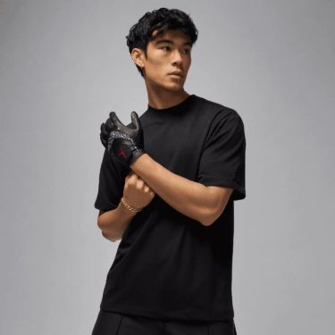 JORDAN ジョーダン　メンズ Dri-FIT 半袖 モックネック ゴルフトップ IB2831 010 ブラック　2025年モデル 詳細2