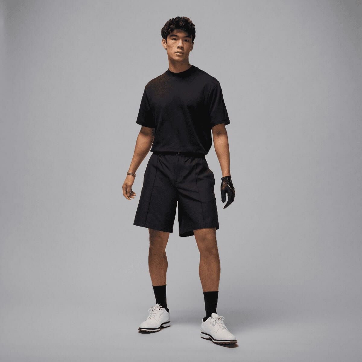 JORDAN ジョーダン　メンズ Dri-FIT 半袖 モックネック ゴルフトップ IB2831 010 ブラック　2025年モデル 詳細4