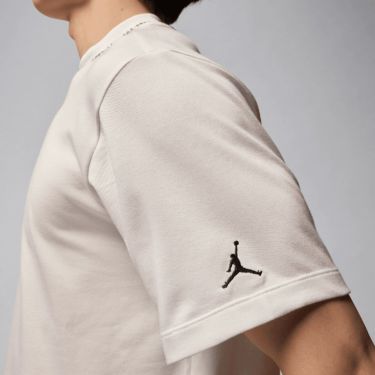 JORDAN ジョーダン　メンズ Dri-FIT 半袖 モックネック ゴルフトップ IB2831 133 セイル/ブラック　2025年モデル 詳細3