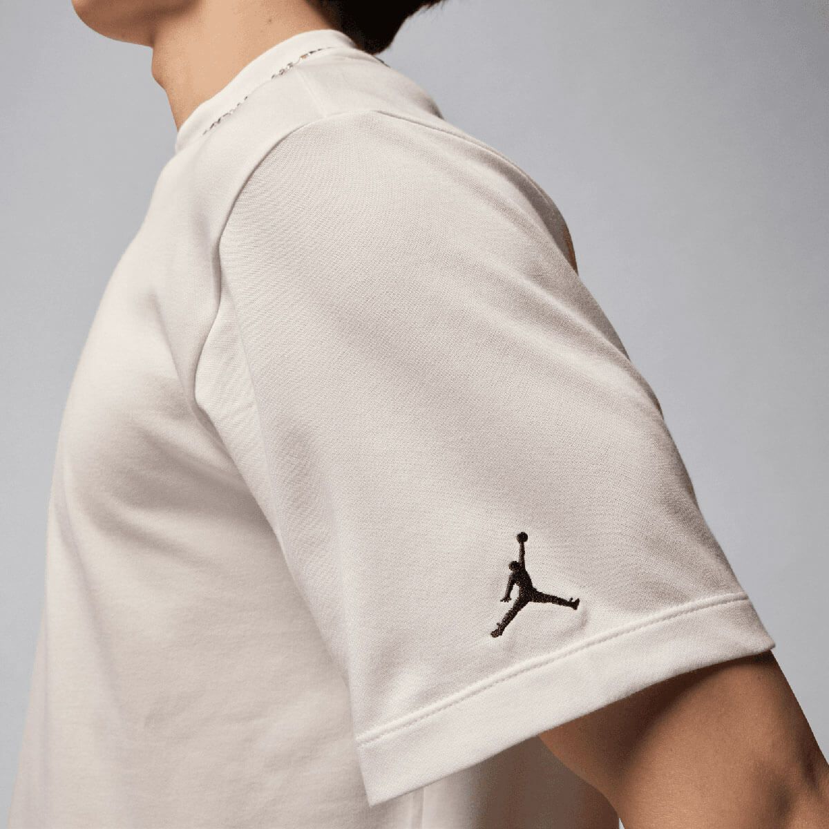 JORDAN ジョーダン　メンズ Dri-FIT 半袖 モックネック ゴルフトップ IB2831 133 セイル/ブラック　2025年モデル 詳細3