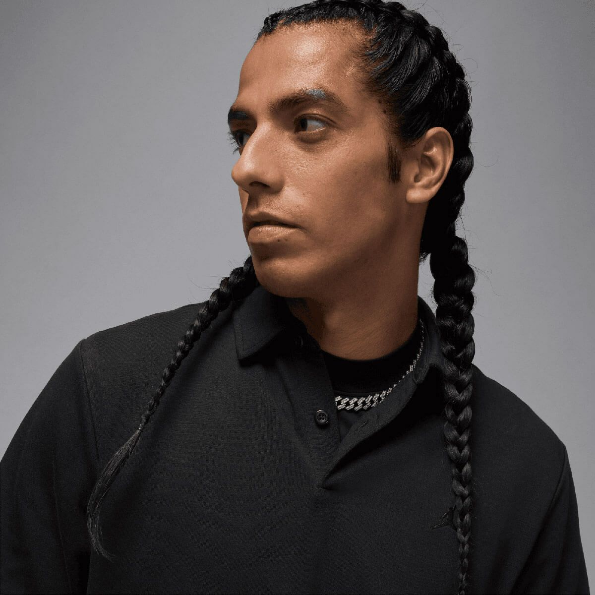 JORDAN ジョーダン　メンズ Dri-FIT ゴルフ 半袖 ポロシャツ HQ8688 010 ブラック　2025年モデル 詳細2