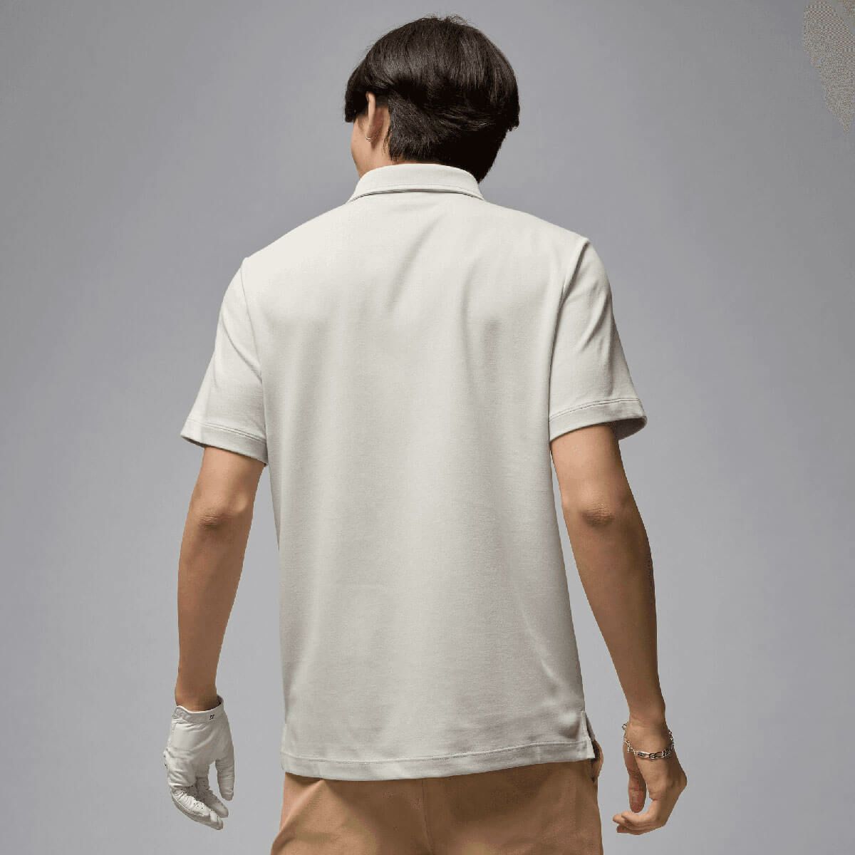 JORDAN ジョーダン　メンズ Dri-FIT ゴルフ 半袖 ポロシャツ HQ8688 034 ライトシルバー/ブラック　2025年モデル 詳細1