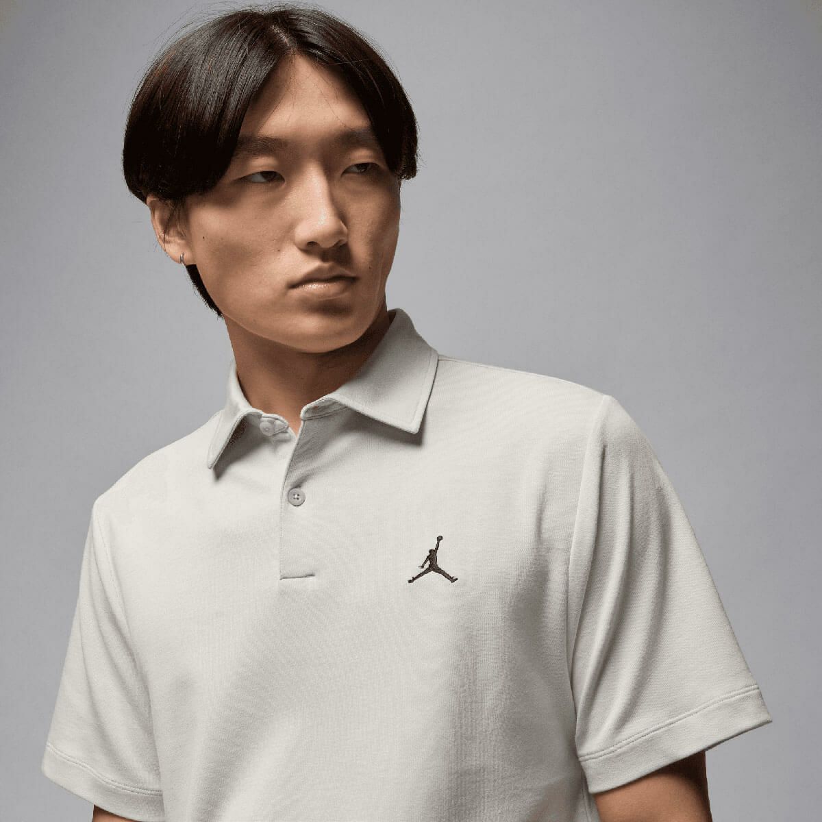 JORDAN ジョーダン　メンズ Dri-FIT ゴルフ 半袖 ポロシャツ HQ8688 034 ライトシルバー/ブラック　2025年モデル 詳細2