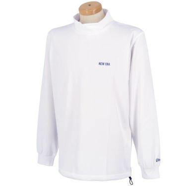 ニューエラ NEW ERA　メンズ 鹿の子 バックプリント 長袖 ハイネックシャツ　2025年モデル 詳細3