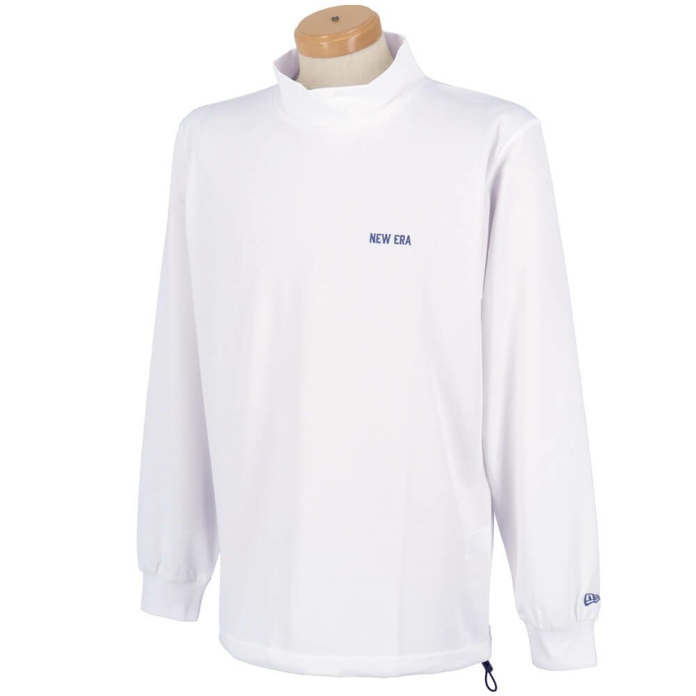 ニューエラ NEW ERA　メンズ 鹿の子 バックプリント 長袖 ハイネックシャツ　2025年モデル 詳細3