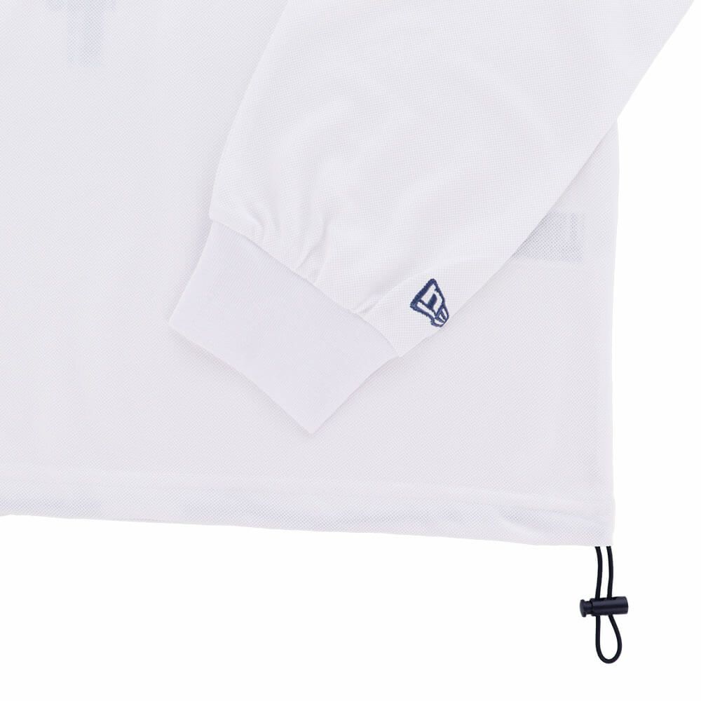 ニューエラ NEW ERA　メンズ 鹿の子 バックプリント 長袖 ハイネックシャツ　2025年モデル 詳細5