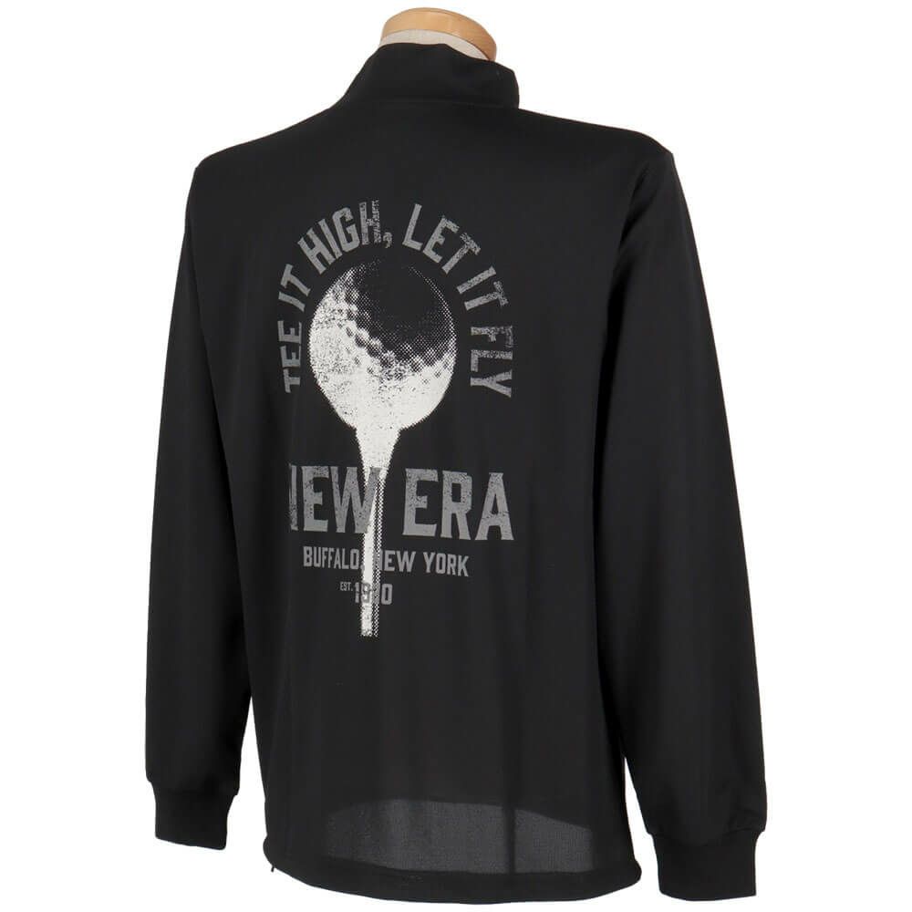 ニューエラ NEW ERA　メンズ 鹿の子 バックプリント 長袖 ハイネックシャツ　2025年モデル 詳細8