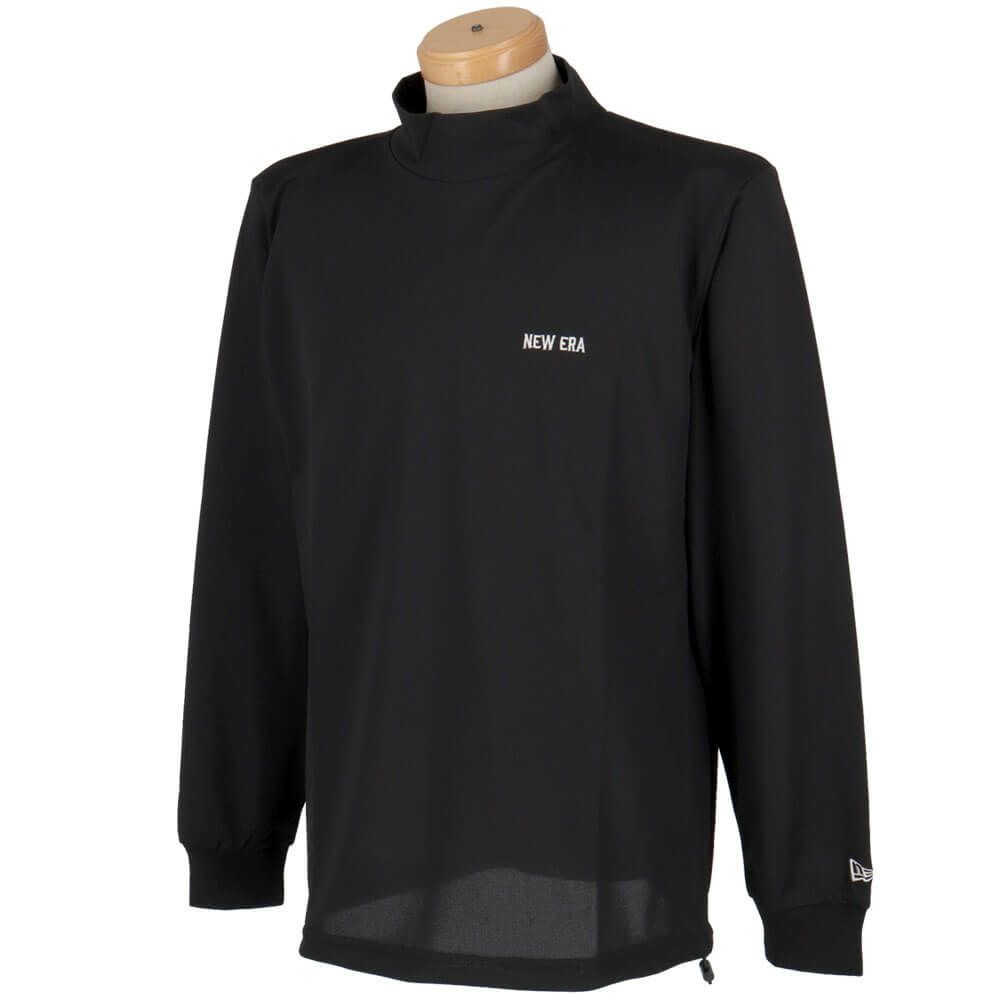 ニューエラ NEW ERA　メンズ 鹿の子 バックプリント 長袖 ハイネックシャツ　2025年モデル 詳細9