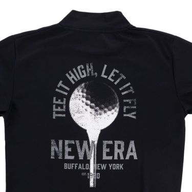 ニューエラ NEW ERA　メンズ 鹿の子 バックプリント 長袖 ハイネックシャツ　2025年モデル 詳細13