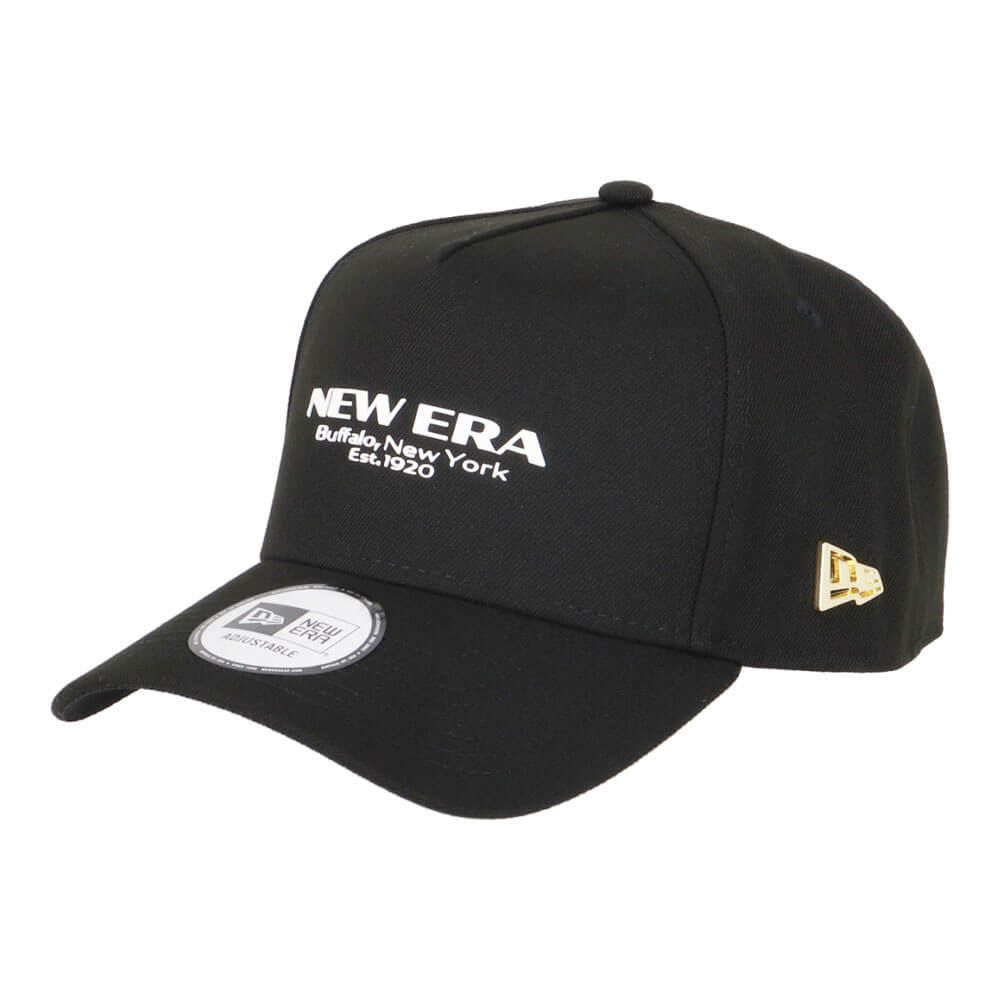 ニューエラ NEW ERA　キャップ 9FORTY A-Frame TPU Logo Metal Flag 14667869 ブラック　2025年モデル ブラック