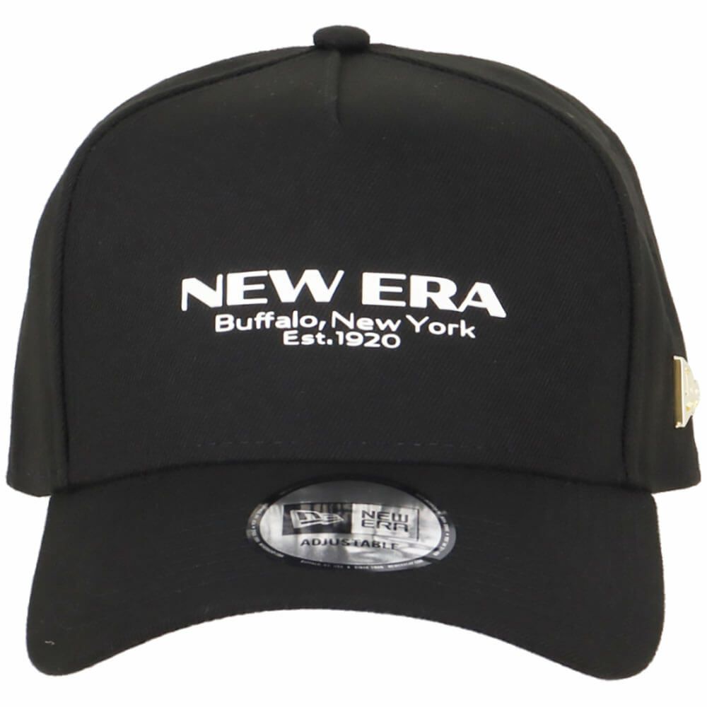 ニューエラ NEW ERA　キャップ 9FORTY A-Frame TPU Logo Metal Flag 14667869 ブラック　2025年モデル 詳細2