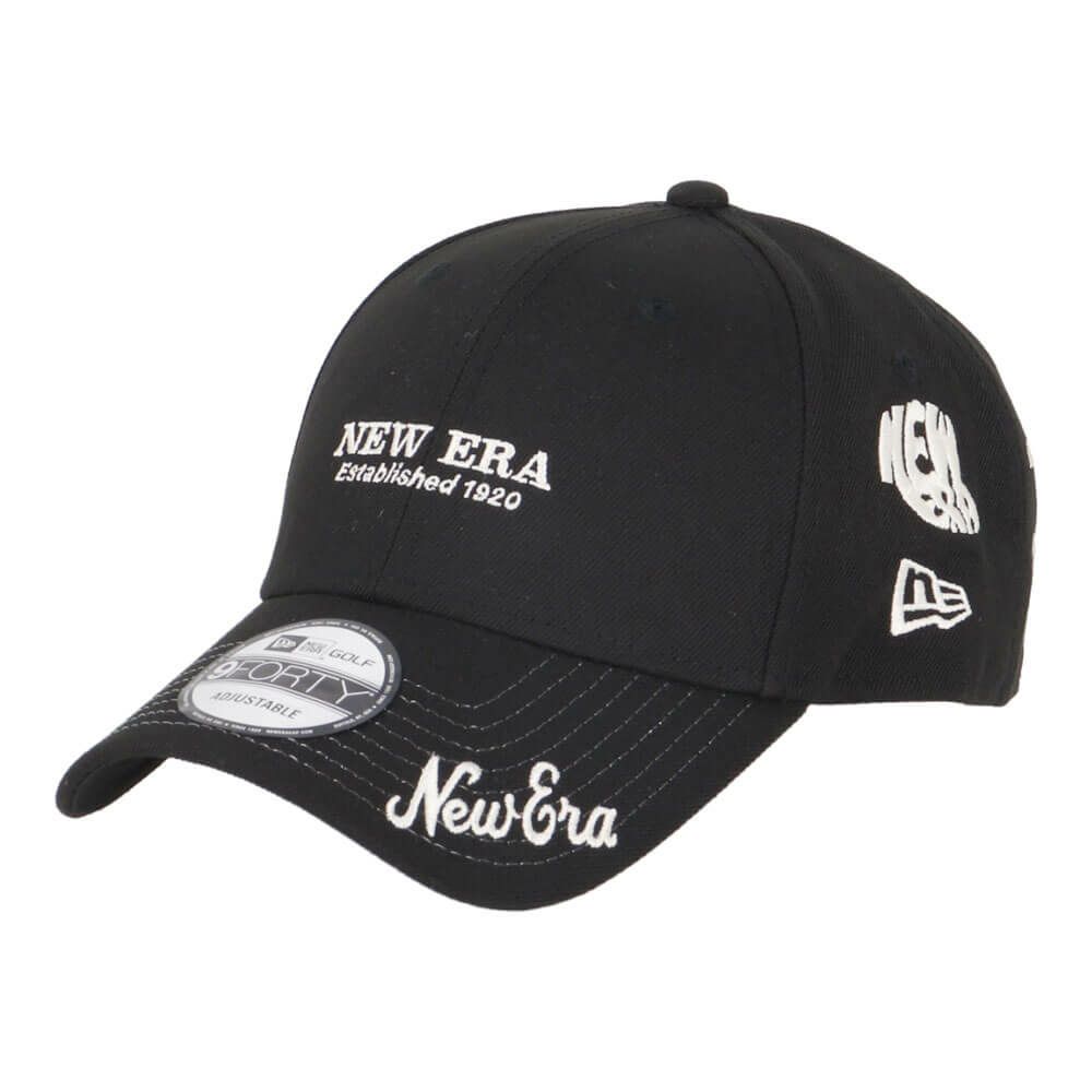 ニューエラ NEW ERA　キャップ 9FORTY Archive Logo 14669090 ブラック　2025年モデル ブラック