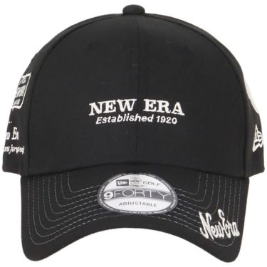 ニューエラ NEW ERA　キャップ 9FORTY Archive Logo 14669090 ブラック　2025年モデル 詳細4