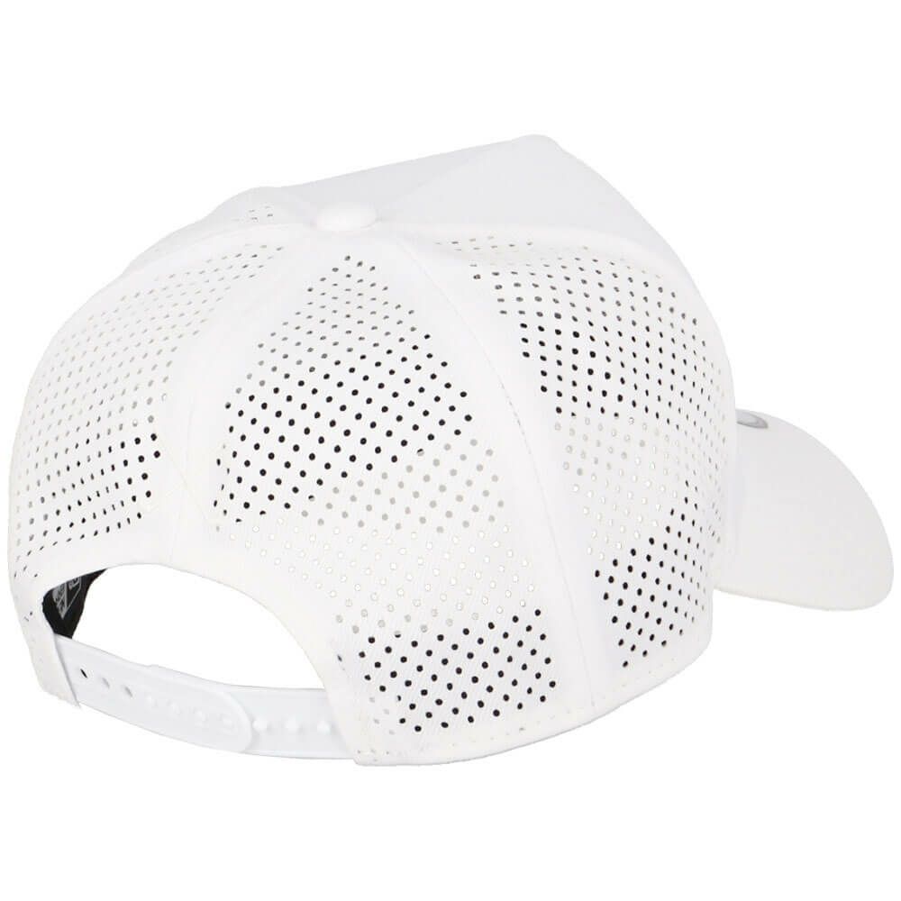 ニューエラ NEW ERA　キャップ 9FORTY A-Frame クラシックロゴ レーザーパフォーテッド 14669130 ホワイト　2025年モデル 詳細1