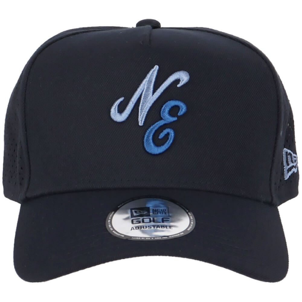 ニューエラ NEW ERA　キャップ 9FORTY A-Frame クラシックロゴ レーザーパフォーテッド 14669131 ネイビー　2025年モデル 詳細2