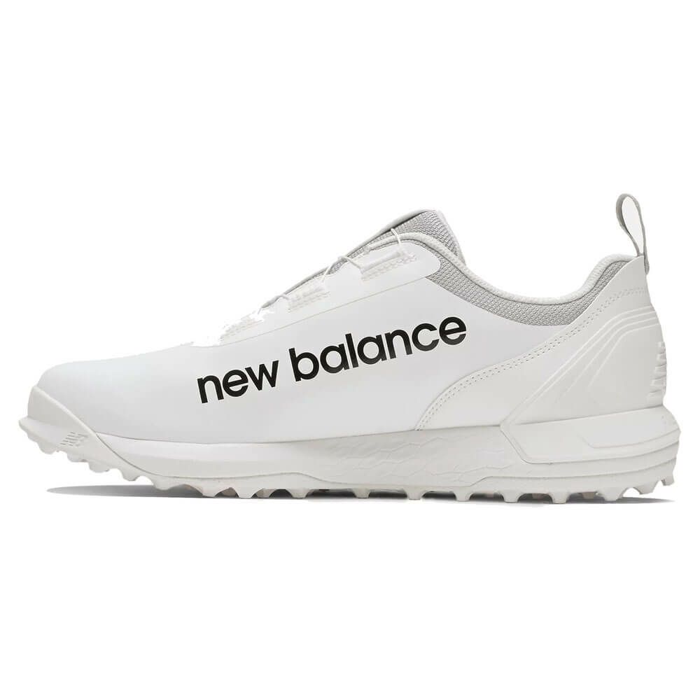 ニューバランスゴルフ　フレッシュフォームエックス 2500 v4 ボア スパイクレス ゴルフシューズ UGS2500 D WHITE/GOLD　2025年モデル 詳細2