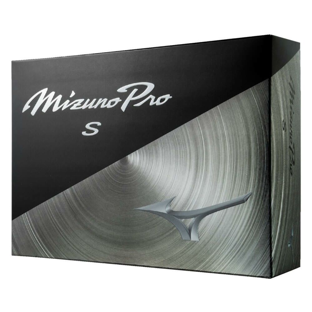 ミズノ MIZUNO　Mizuno Pro S ミズノプロ エス ゴルフボール　1ダース（12球入り）　ホワイト　2025年モデル 詳細1